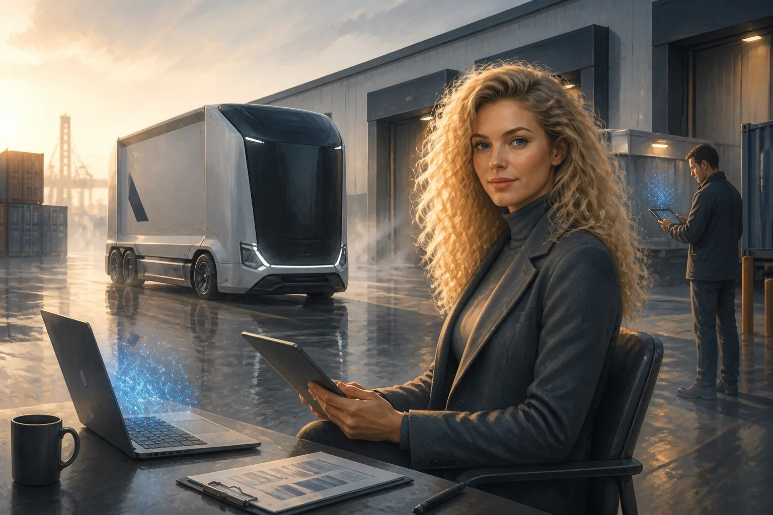 Camions autonomes : l'IA de raisonnement entre dans la supply chain